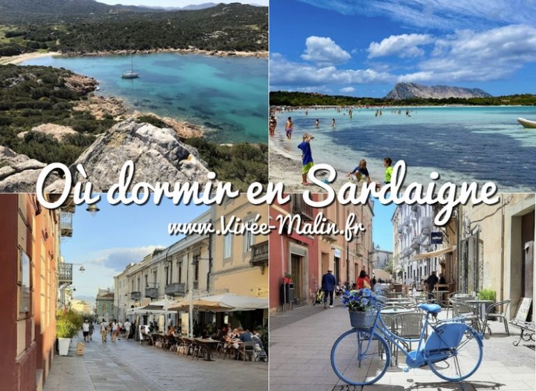 Où dormir en Sardaigne Au Nord au Sud dans quelle ville Virée Malin fr