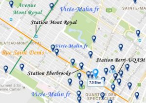 Map Hotel Montreal 300x213 