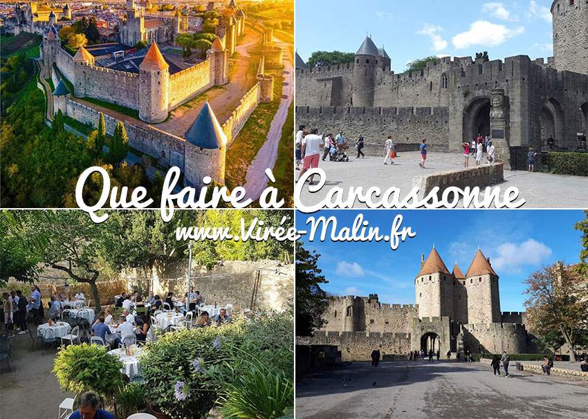 Visite à pied de la Cité de Carcassonne - Visites guidées dans le