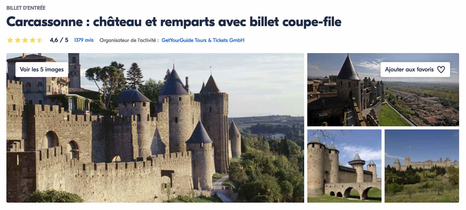 Visite privée de Carcassonne avec guide francophone
